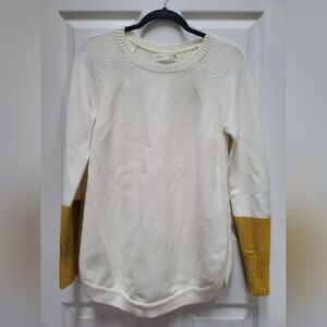Anthropologie Rebekah Colorblock Tunic Soft Sweater Size Medium